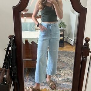 Just Black Light Blue Flare Jeans